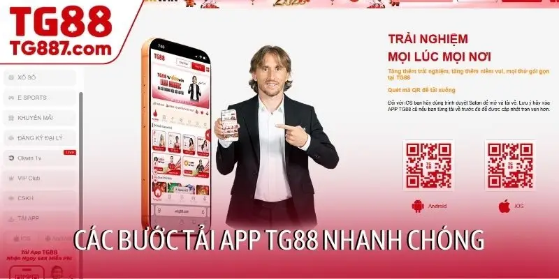 Các bước tải app TG88 nhanh chóng
