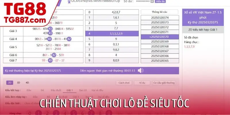 Chiến Thuật Chơi Lô Đề Siêu Tốc